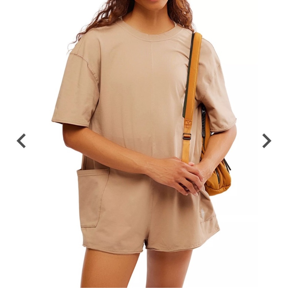 NWOT free people Hot Shot Tee Romper